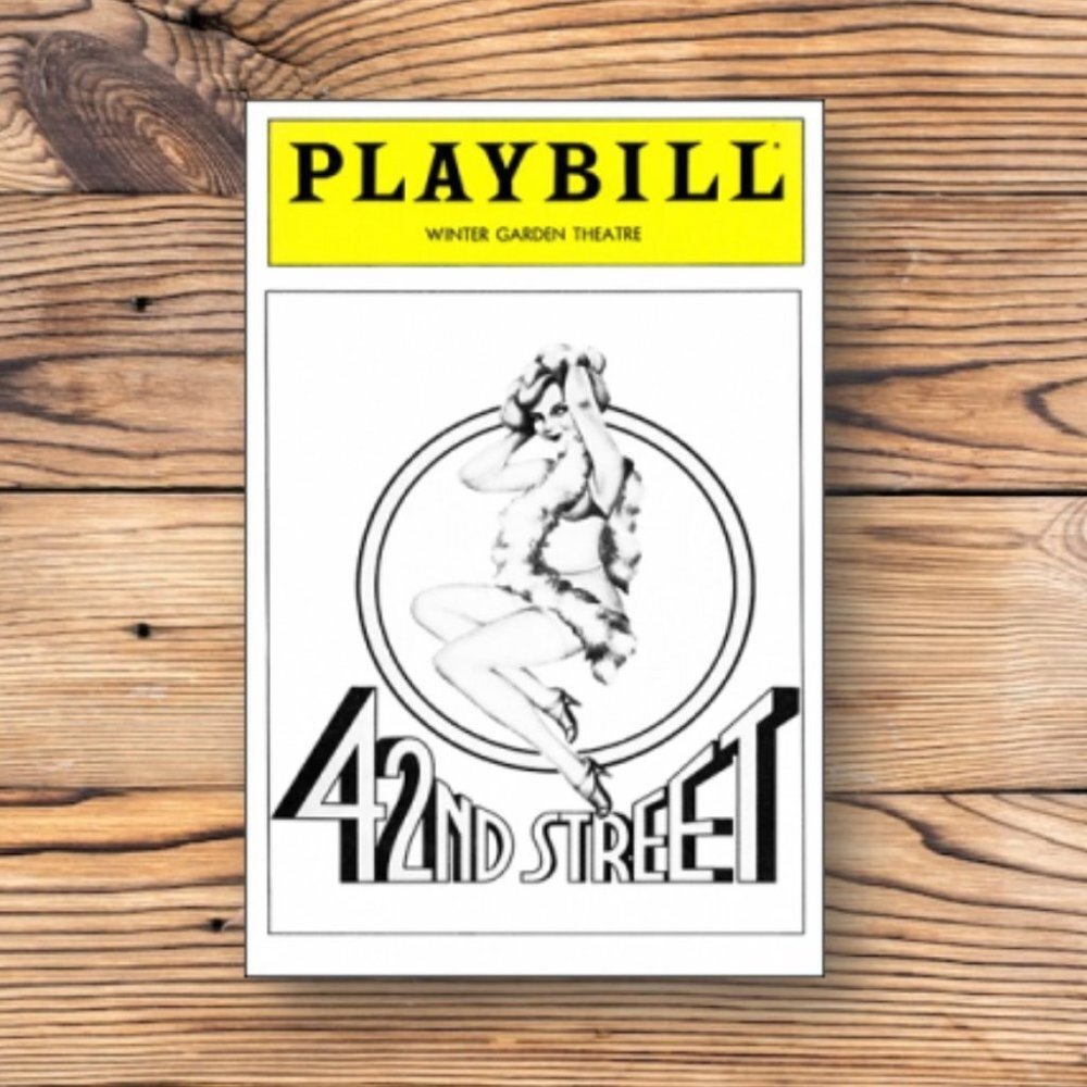 42nd Street Playbill Broadway Musical Refrigerator Fridge Locker Tool Box Magnet